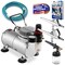 PointZero Airbrush Dual Action Airbrush Kit with 3 Airbrushes